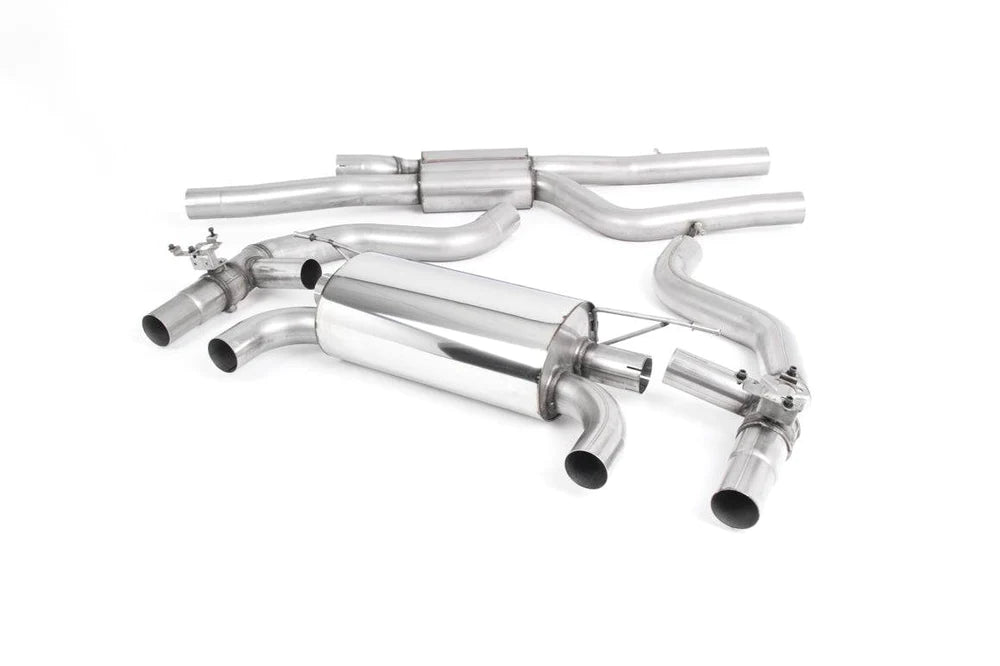 BMW M2 Competition F87 GPF/OPF Back Exhaust System by Milltek (2018-2021)