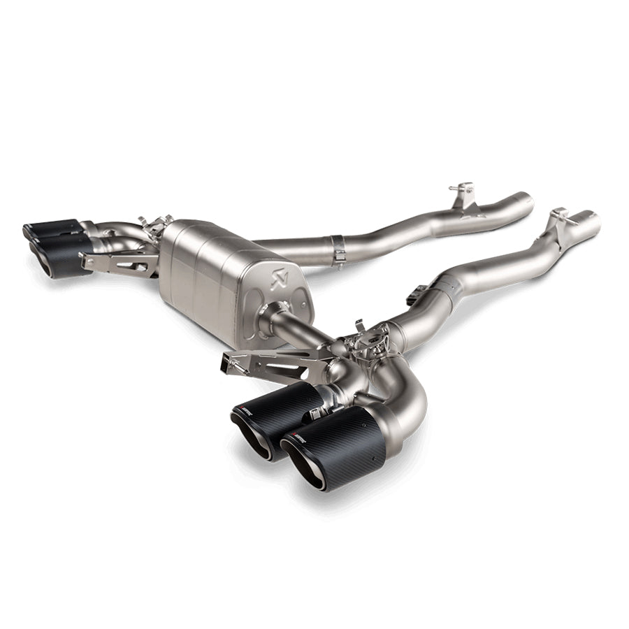 Akrapovic Slip-On Line (Titanium) for BMW M8 / M8 Competition (F91 / F92) OPF/GPF