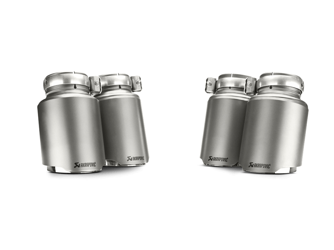Akrapovic Tail Pipe Set (Titanium) for BMW M3 / M4 (F80 / F82 / F83)