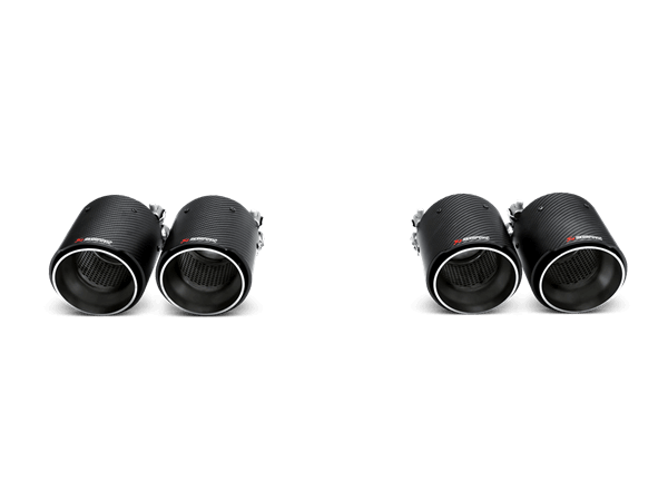 Akrapovic Tail Pipe Set (Carbon) for BMW M3 / M4 (F80 / F82 / F83)
