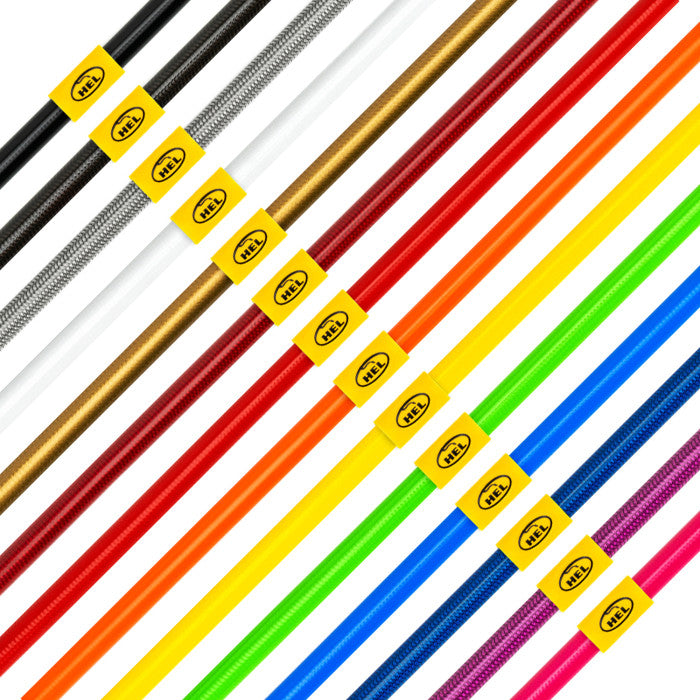 BMW M2 F87 HEL STAINLESS STEEL BRAIDED BRAKE LINES (CLEAR)