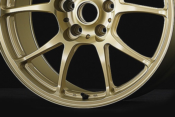 TWS T66-F wheel face, valve and JWL VIA marking detail
