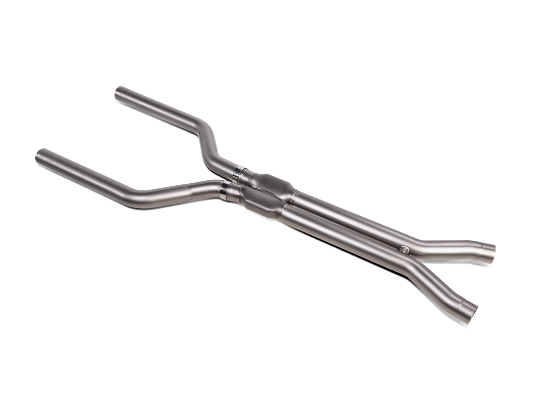 Akrapovic Evolution Link Pipe Set (Titanium) for BMW X5 M / Competition / X6 M / Competition (F95 / F96) 2020