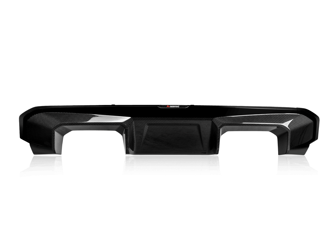Akrapovic Rear Carbon Diffuser (High Gloss Black) for BMW M3 / M4 (G80 / G81 / G82 / G83)