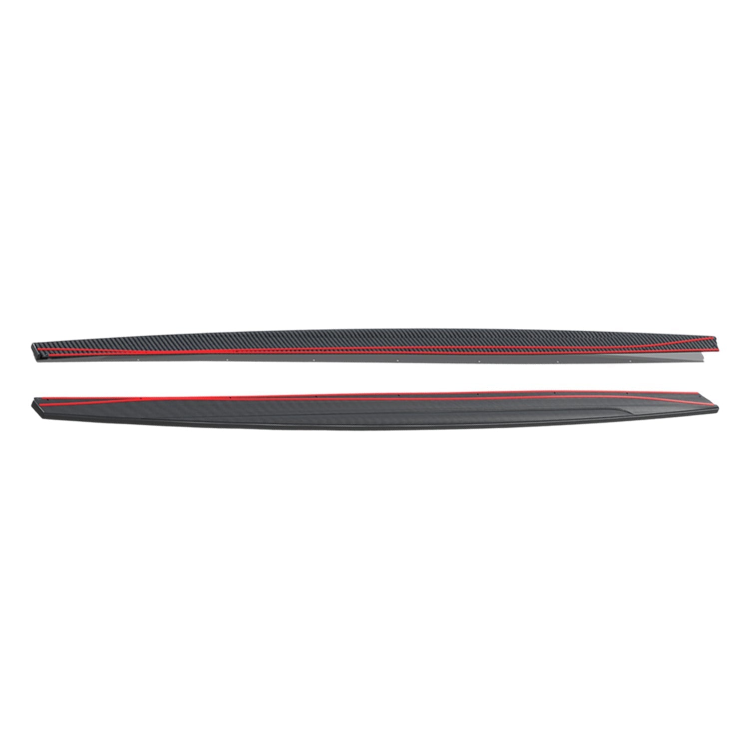 MHC+ BMW F80 M3 & F82/F83 M4 GTX Side Skirts In Pre Preg Carbon Fibre