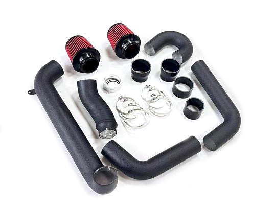 SLN S58 Front-Mount Intake – BMW G87 M2 RWD Only, G80/G81 M3 & G82/G83 M4 (Red Filters)