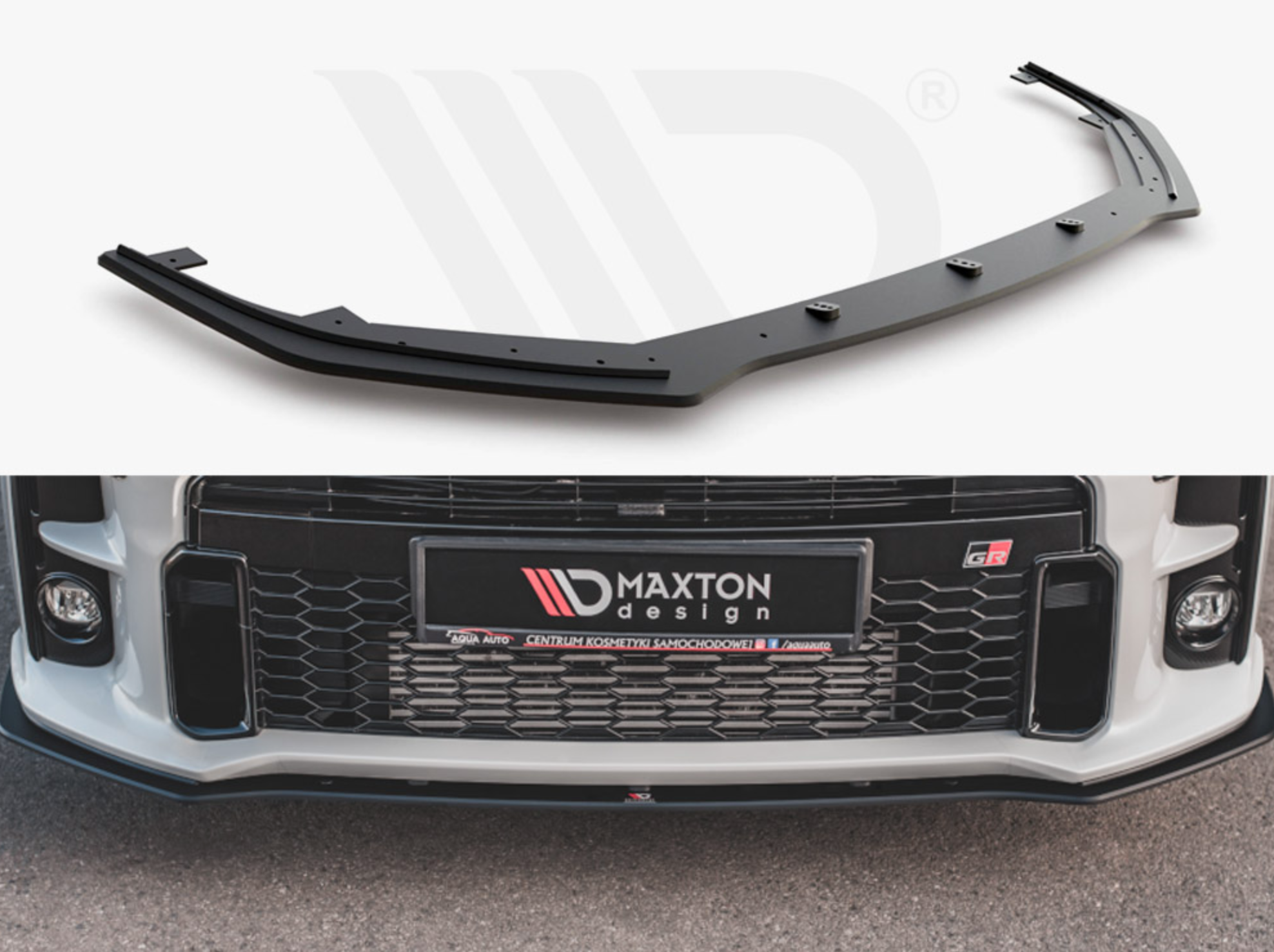 Racing Durability Front Splitter Toyota GR Yaris MK4 (2020+)