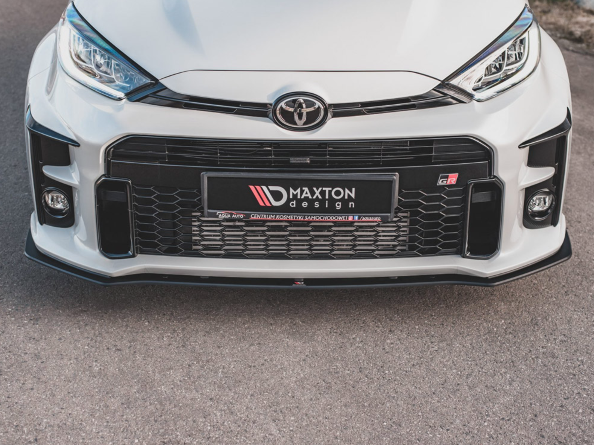 Racing Durability Front Splitter Toyota GR Yaris MK4 (2020+)