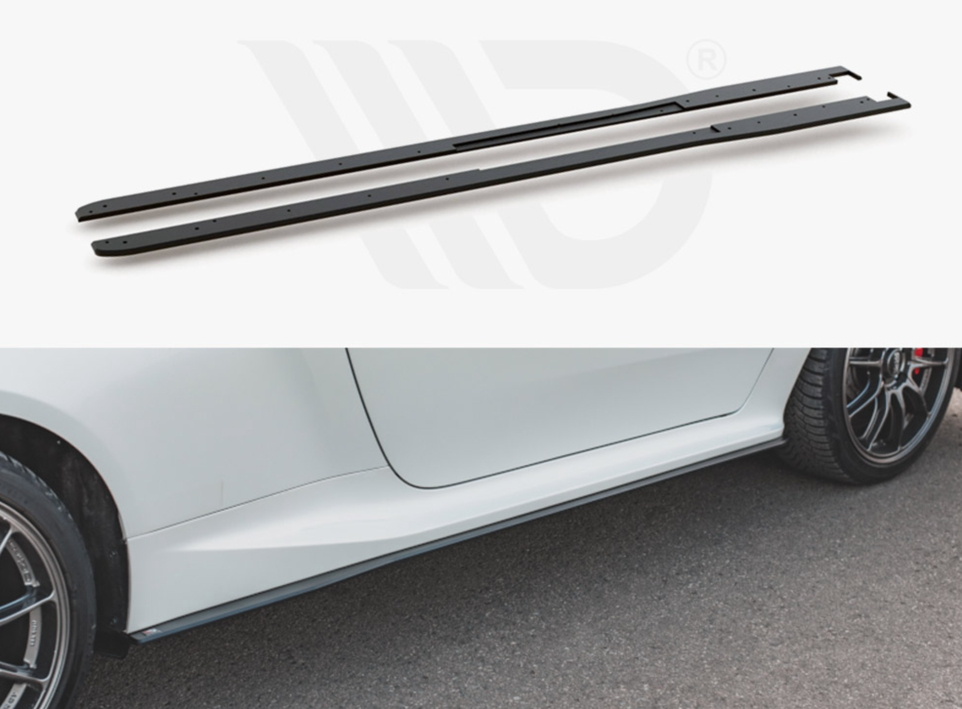 Racing Durability Side Skirts Diffusers Toyota GR Yaris MK4 (2020+)