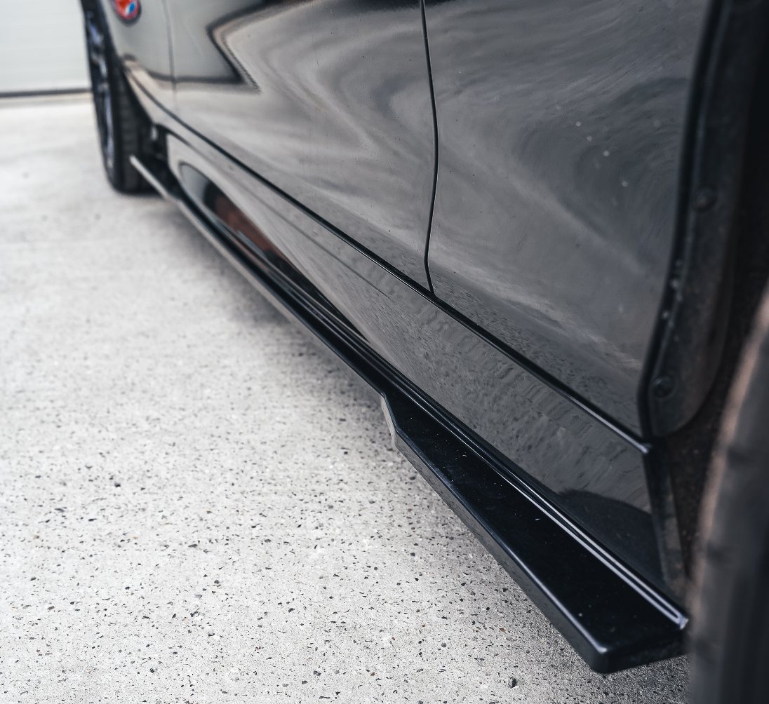 1 Series & 2 Series EVO-1 Gloss Black Side Skirts by Zaero (2011-2019, F20 F21 F22)