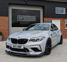 Load image into Gallery viewer, Carbon Fibre GTS Front Splitter for BMW M2 Competition (2018-2021, F87)
