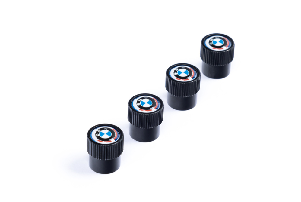 BMW M 50 Year Anniversary Heritage Valve Caps