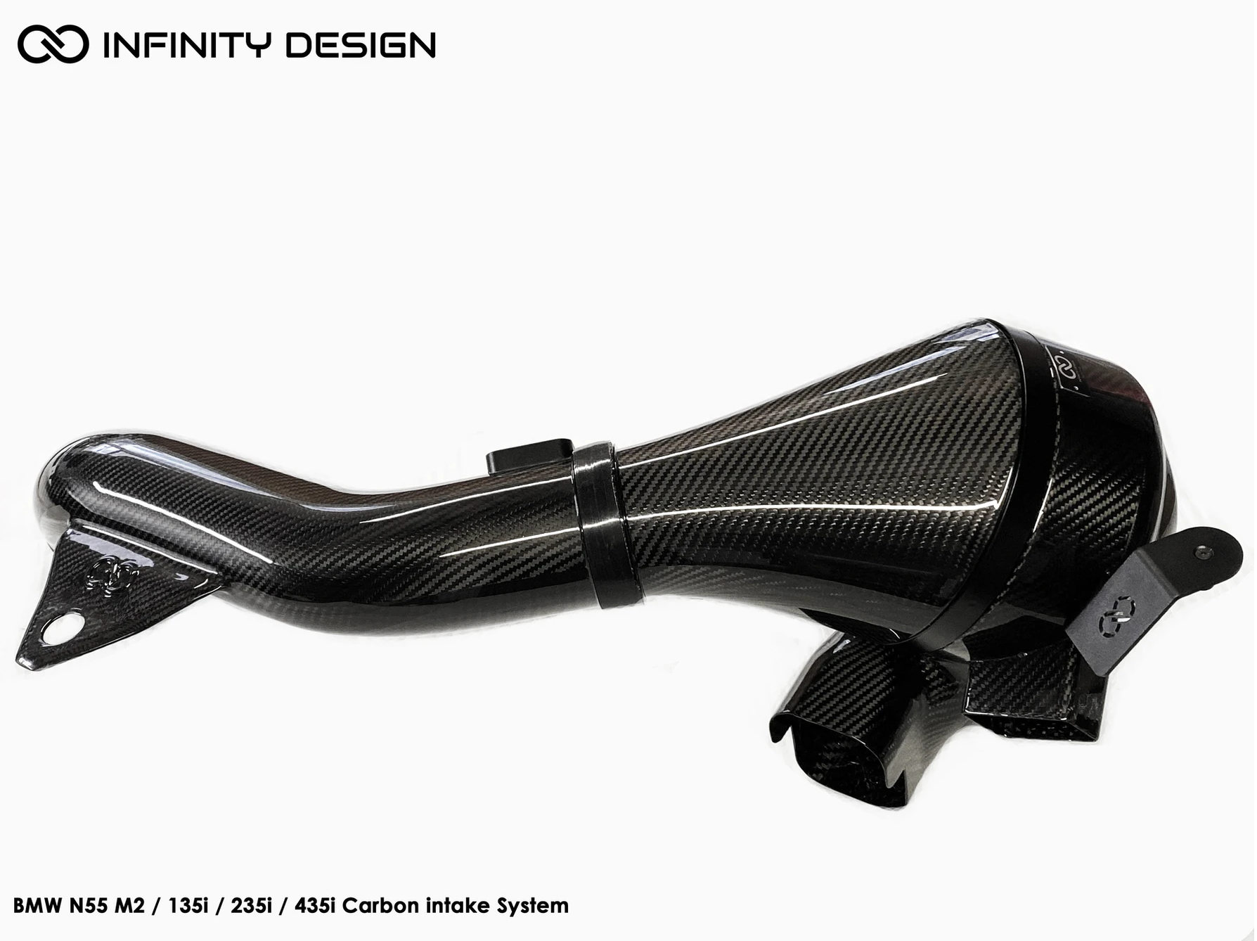 Infinity Design N55 Carbon Intake for BMW F20 M135i, F22 M235i, 435i & F87 M2 (OG)