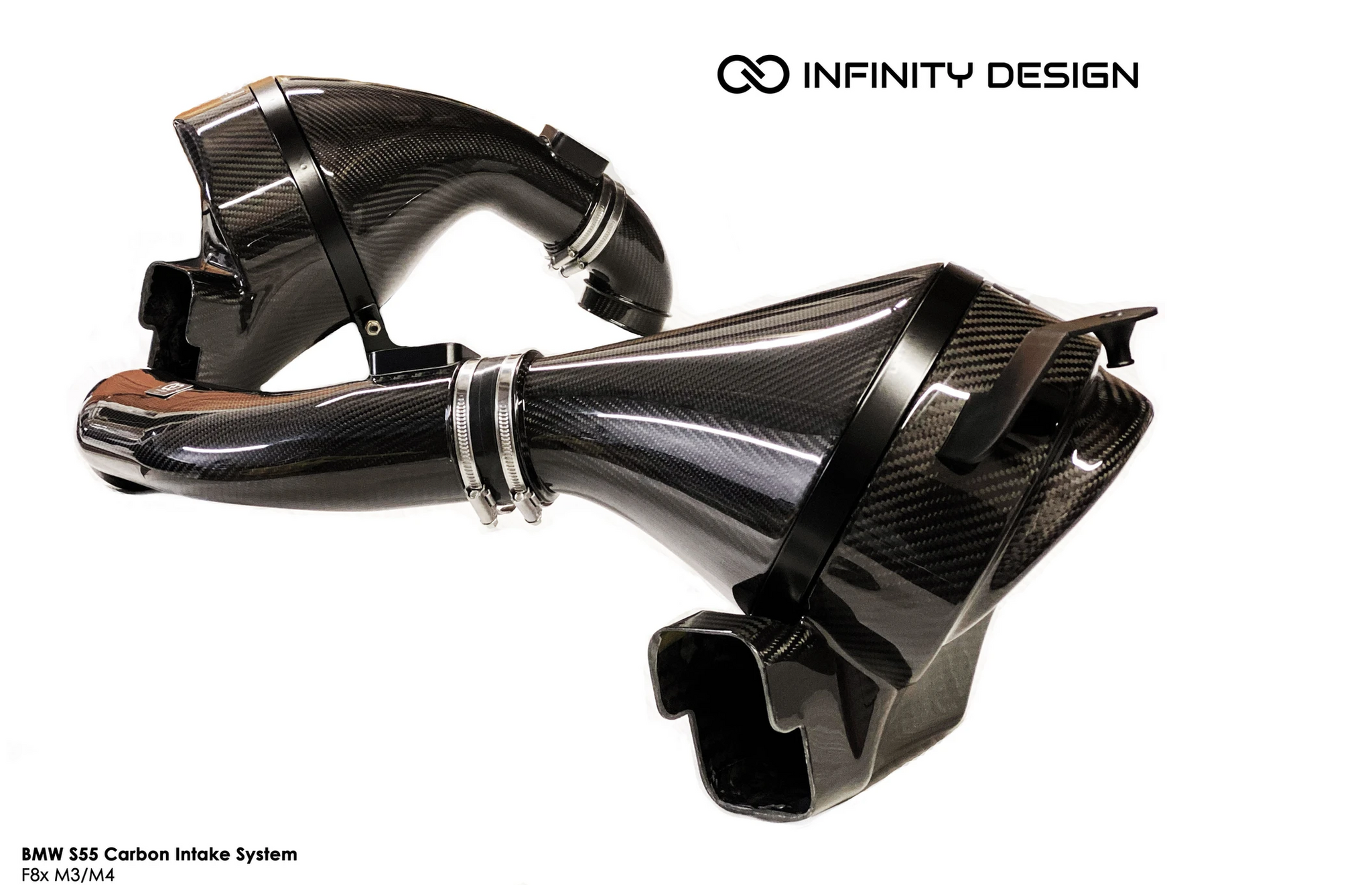 Infinity Design S55 Carbon Intake for BMW F87 M2 Competition, F80 M3 ...