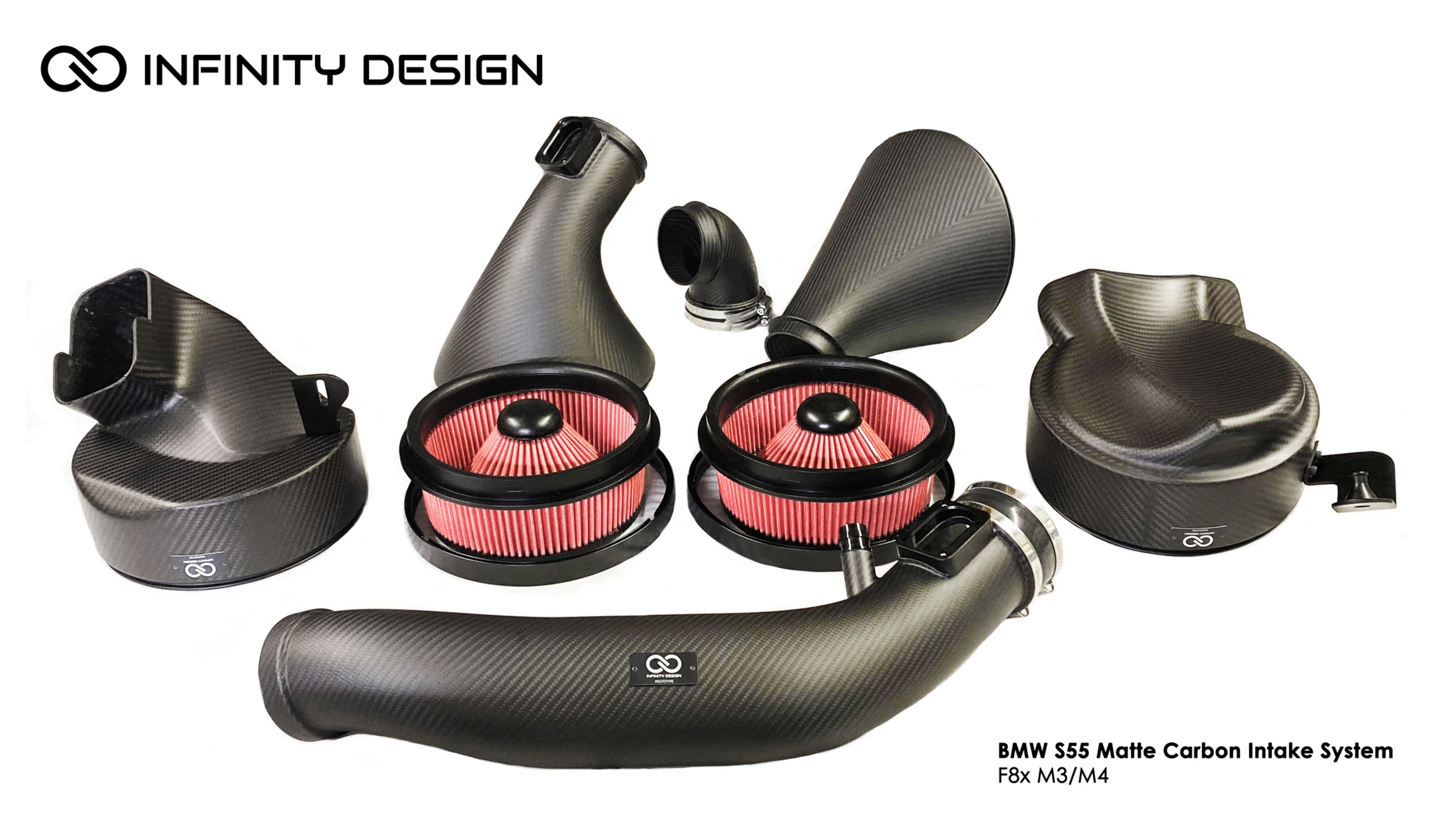 Infinity Design S55 Carbon Intake for BMW F87 M2 Competition, F80 M3 & F82 M4