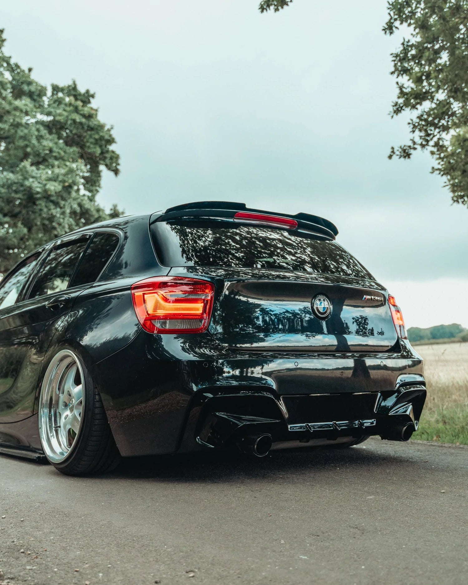 BMW 1 Series & M135i F20 Pre-LCI EVO-1 Rear Diffuser by ZAERO (2011-2015, F20 F21)