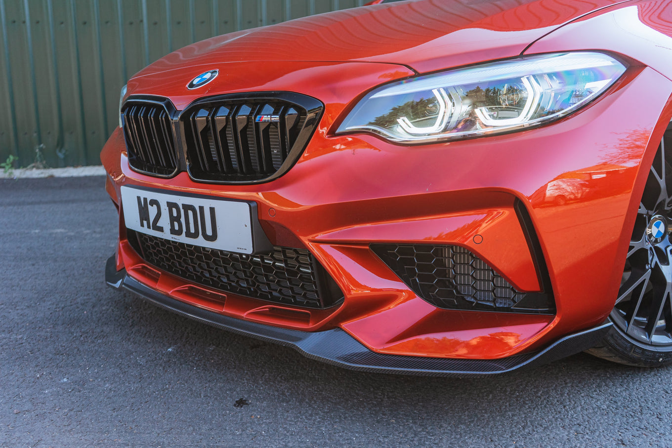 CARBON FIBRE CS FRONT SPLITTER FOR BMW M2 COMPETITION (2018-2021, F87)