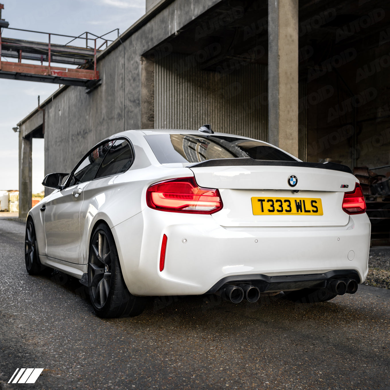 Carbon Fibre CS Rear Spoiler for BMW 2 Series & M2 (2014-2021, F22 F87)