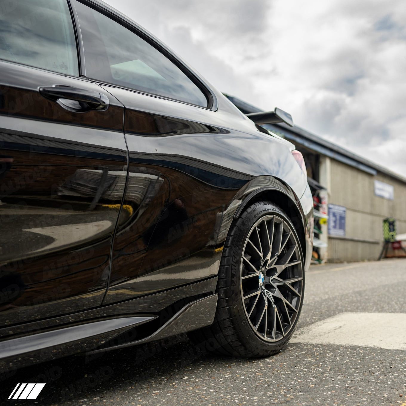 CARBON FIBRE PERFORMANCE SIDE SKIRT WINGLETS FOR BMW M2 & M2 COMPETITION (2015-2021, F87)