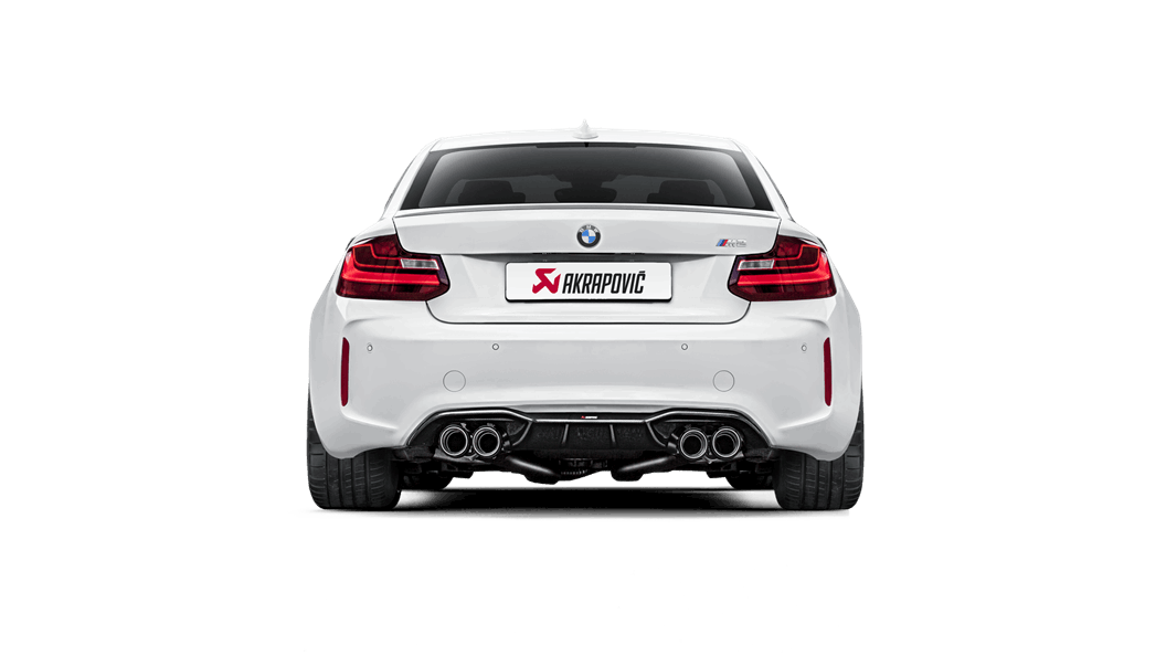 Akrapovic BMW M2 (F87) Rear Carbon Fiber Diffuser - High Gloss