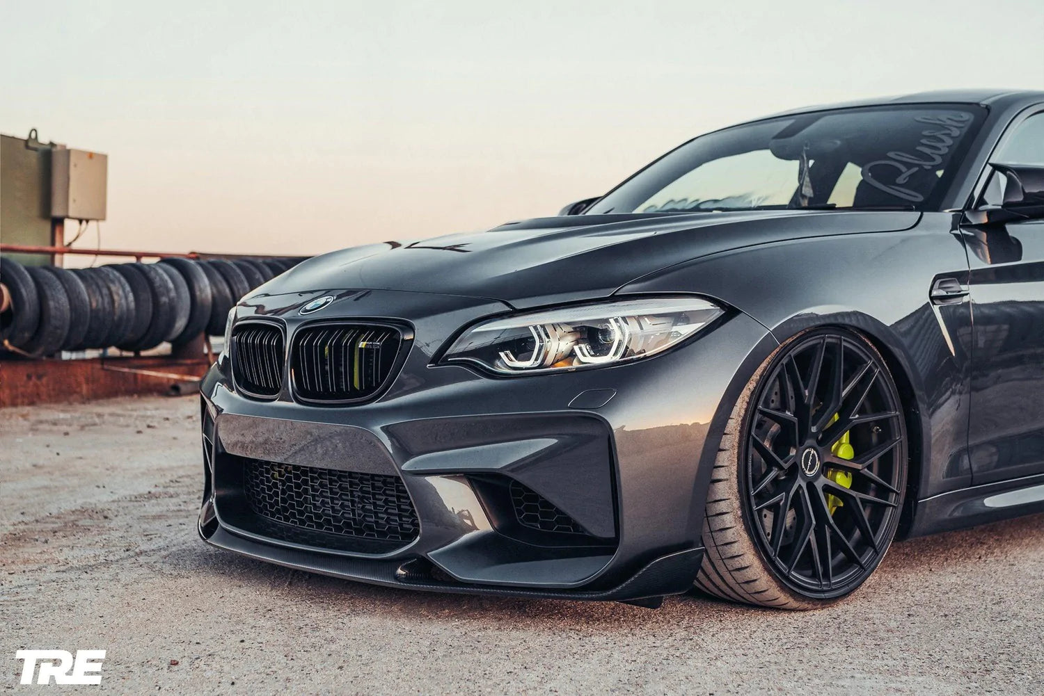 TRE Pre-preg Carbon Fibre Front Splitter for BMW M2 (2015-2018, F87)