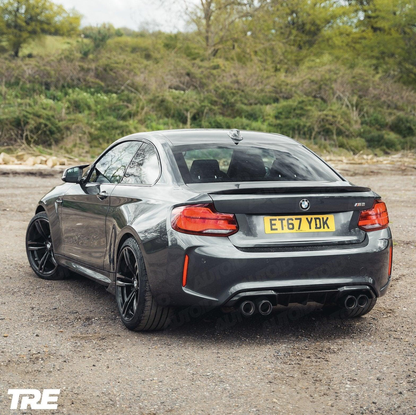 TRE PRE-PREG CARBON FIBRE PERFORMANCE SPOILER FOR BMW 2 SERIES & M2 (2014-2021, F22 F87)