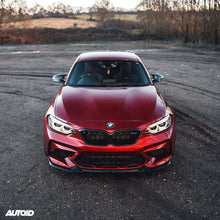 Load image into Gallery viewer, BMW M2 Competition F87 EVO-S Gloss Black Front Splitter by ZAERO (2018-2021)
